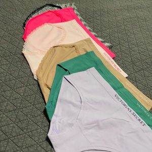 NEW Victoria Secret set of 6 seamless panties.  Size XL.